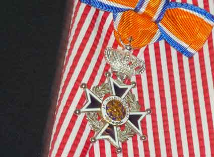 versiersel Ridder in de Orde van Oranje Nassau